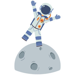 space astronaut illustration