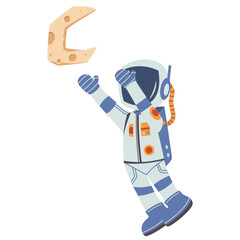 space astronaut illustration