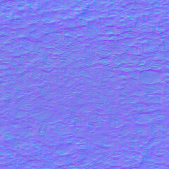 Seamless Stone Wall Texture with Normal Map – Realistic Tileable Rock Surface for 3D Environments and Game Design