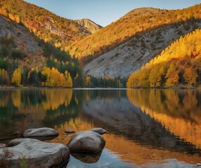 autumn in the mountains