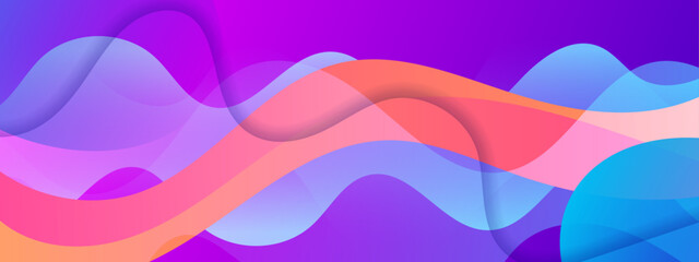 Colorful abstract background with wavy lines ideal for graphic design projects, presentations, website banners, and social media posts.