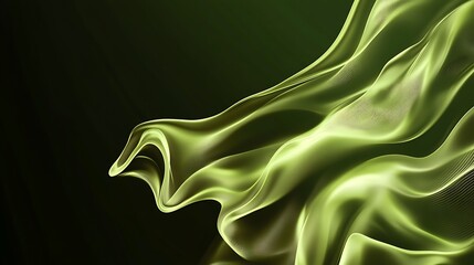 Fototapeta premium Abstract flowing fabric (25)