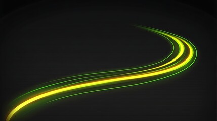 Abstract dynamic glowing lines (1)