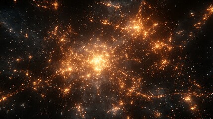 Fototapeta premium Abstract space nebula (1)