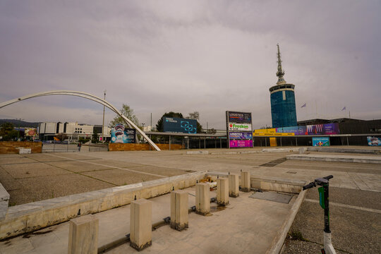 thesaloniki, greece, 04 04 2025 :MOMUS contemporary museum of Thessaloniki