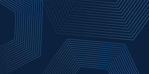 Dark blue background. Modern line stripes curve abstract presentation background. Luxury paper cut background. abstract design vector eps10