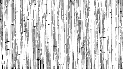 Distressed overlay texture of rough surface. Abstract Black lines on white