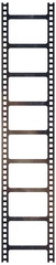 Vertical illustation of a filmstrip.