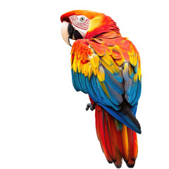 Fototapeta premium Vibrant parrot portrait (1)