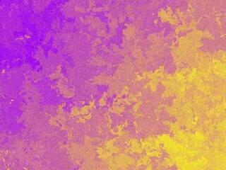 An abstract background with a textured, painted look.  Purple and yellow shades blend together in a mottled, somewhat floral pattern.