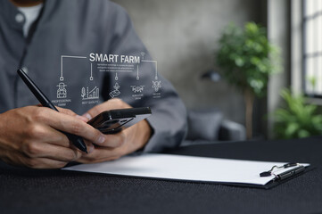 Managing Nutrient Values and Growth in a Smart Farm System