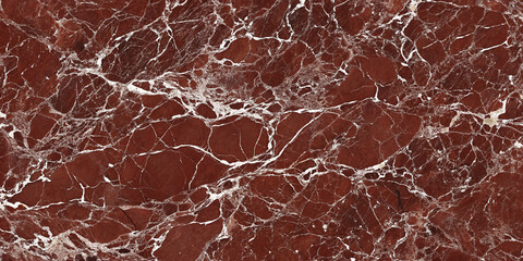 High-Resolution Red Marble Stone Texture with Elegant Natural Veining &ndash; Perfect for Luxury Interior Surfaces, Tiles, and 3D Material Design Projects