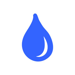 blue water drop