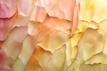 Abstract textured surface of soft, blended colors.