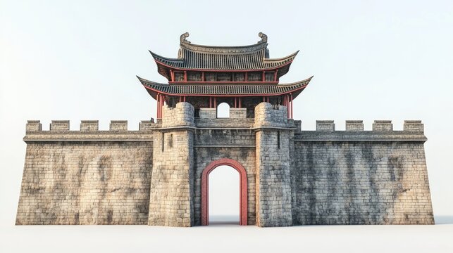 chinese temple entrance