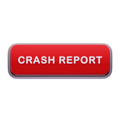 Crash Report Label Red CTA Button