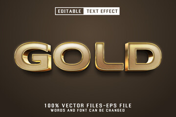Gold 3d Text - Editable Text Effect
