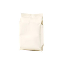 Isolated coffee bag mockup for product presentation