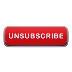 Unsubscribe Label Red CTA Button