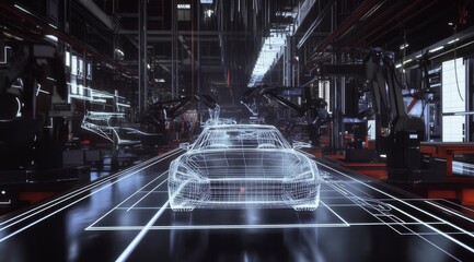 interior of a factory