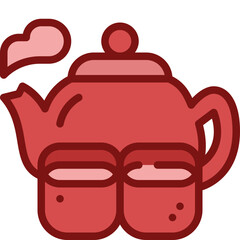 tea two tone icon