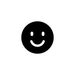 Smiling Face Icon for Positive Emotion