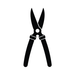 Simple Vector Icon of a Pruner Tool Display