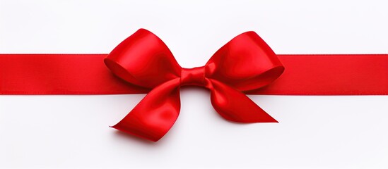 Red Ribbon Bow