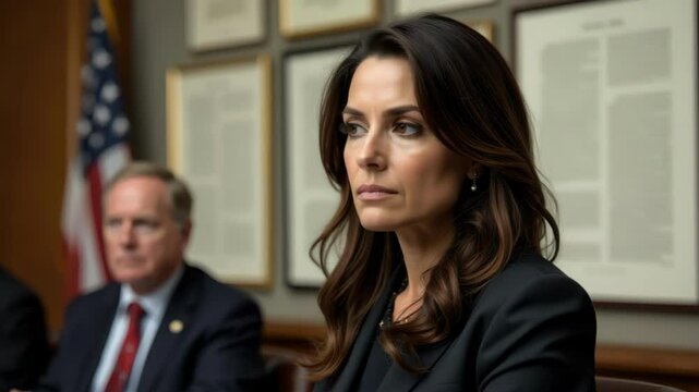 A female lawyer emphasizes the critical role of honesty in the judicial process, highlighting its impact on justice and fairness