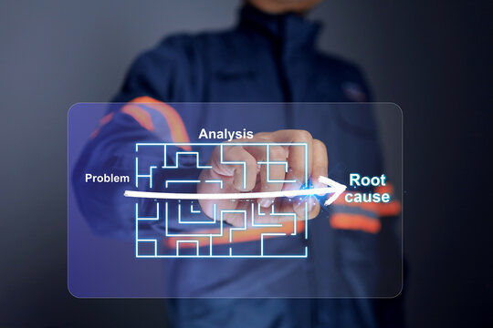 Root cause analysis shortcut in maze to getting to the cause of a problem quickly by using experience and skipping some unnecessary step can save time and reduce cost more than usual