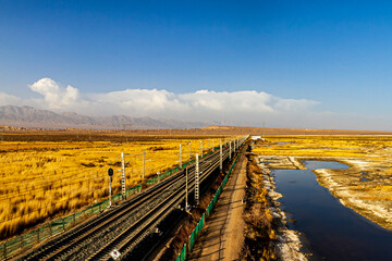 railway bridge over river