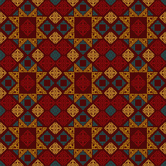 Beautiful ethnic fabric patterns designed to inspire your creative activities, vector backgrounds.