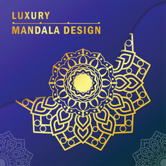 Floral mandala Circular pattern in the form of a mandala. pattern in oriental style.