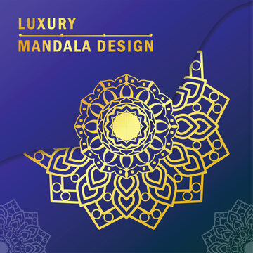 Floral mandala Circular pattern in the form of a mandala. pattern in oriental style.