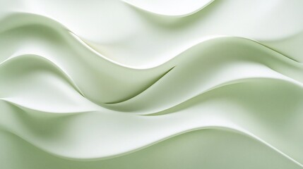 Abstract, flowing, pastel waves