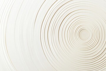 Obraz premium Abstract concentric circles in a light cream color