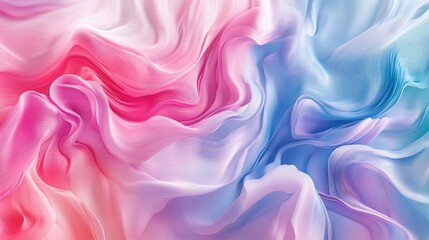 Obraz premium Abstract fluid, flowing, vibrant colors