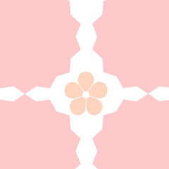 greeting card with pink ribbon