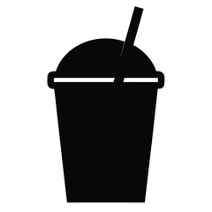 arnold palmerlemonade and iced tea vector silhouette icon, black and white illustration of drinks.
