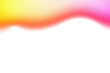 Magenta orange grainy gradient shape transparent background. Abstract color gradient cutout on transparent background. Vibrant grungy, noise texture effect, grungy effect cutout