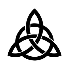 Celtic Knot with Interwoven Loops.