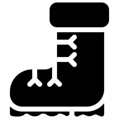 vector illustration of a boots
