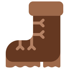 vector illustration of a boots