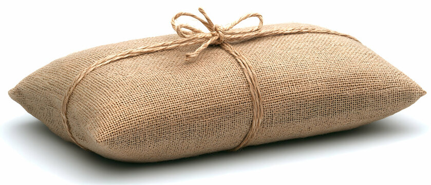 Tied Package With Woven Texture