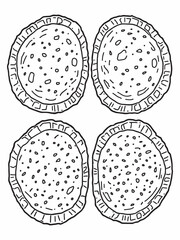 dose ball line art modern minimalist artwork.eps