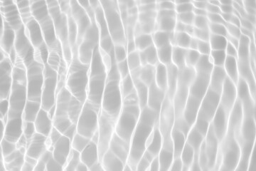 Abstract white transparent water shadow surface texture natural ripple background