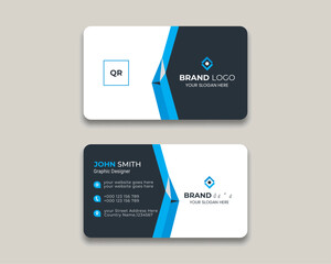 Corporate business card design.