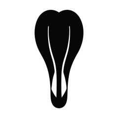 bok choy vector silhouette icon - perfect for food, farming, or nutrition concepts.