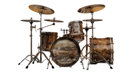  Mapex Saturn V 5-Piece Natural Maple Burly Drum Set