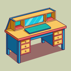 vector illustration of furniture